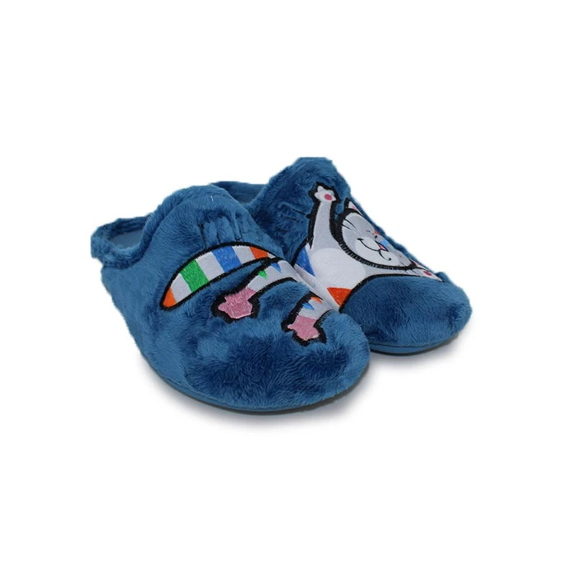 LA MAISON DE L'ESPADRILLE Chaussons Mules Pour Femme 9063 3 LA MAISON DE L'ESPADRILLE Chaussons Mules Pour Femme 9063