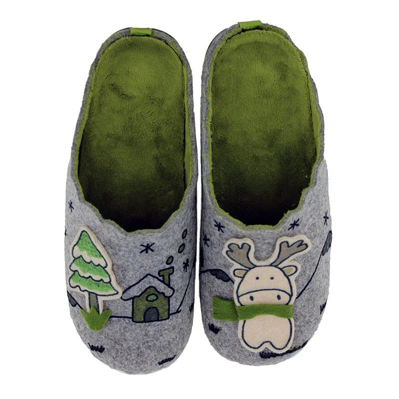 LA MAISON DE L'ESPADRILLE Chaussons Mules Pour Femme 9064 7 LA MAISON DE L'ESPADRILLE Chaussons Mules Pour Femme 9064 – Image 5