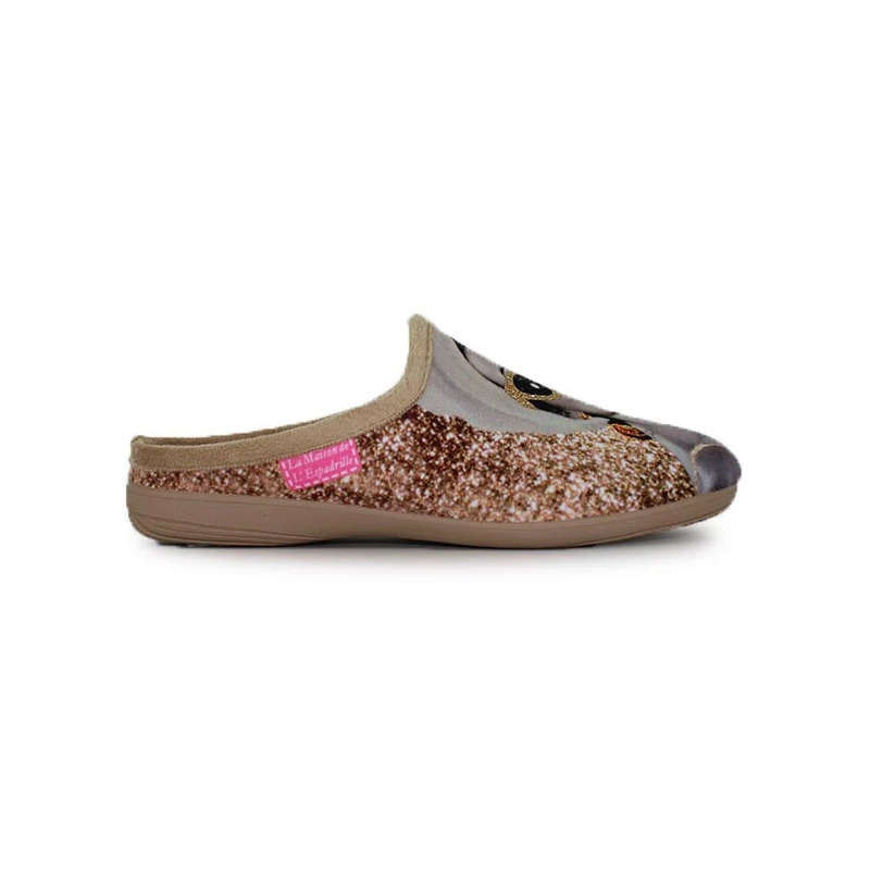LA MAISON DE L'ESPADRILLE Chaussons Mules Pour Femme Audrey (6531) 3 LA MAISON DE L'ESPADRILLE Chaussons Mules Pour Femme Audrey (6531)