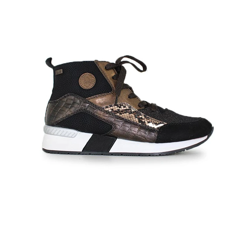 RIEKER Baskets Hautes Pour Femme Australia N7610 3 RIEKER Baskets Hautes Pour Femme Australia N7610
