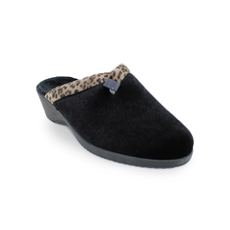 SOIR ET MATIN Chaussons Mules Pour Femme Douceline 4 SOIR ET MATIN Chaussons Mules Pour Femme Douceline – Image 2