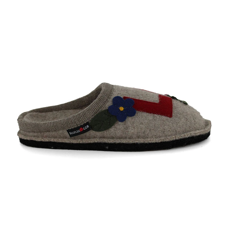 HAFLINGER Chaussons Mules Pour Femme Flair Love 4 HAFLINGER Chaussons Mules Pour Femme Flair Love â Image 2