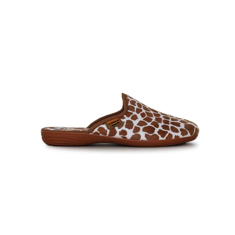 LA MAISON DE L'ESPADRILLE Chaussons Mules Pour Femme Girafe (2015) 4 LA MAISON DE L'ESPADRILLE Chaussons Mules Pour Femme Girafe (2015) – Image 2