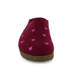 HAFLINGER Chaussons Mules Pour Femme Grizzly Cuoricini -chaussures-ecolo shop grizzly cuoricino 20