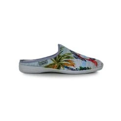 LA MAISON DE L'ESPADRILLE Chaussons Mules Pour Femme Les Flamants Roses (2038) 9 LA MAISON DE L'ESPADRILLE Chaussons Mules Pour Femme Les Flamants Roses (2038) -chaussures-ecolo shop les flamants roses 2038 1